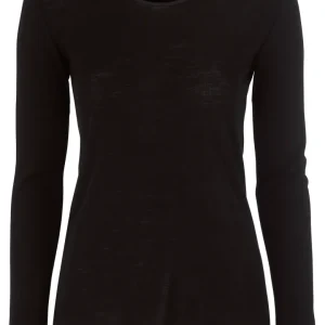 Topp i merinoull Victoria - Black