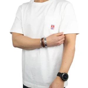 Wrangler - T-Shirt - Pocket Tee - Casey Jones - Vit