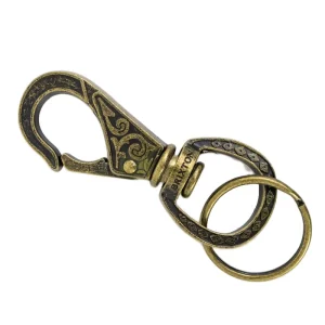 Brixton - Nyckelring - Scroll Keychain - Brons