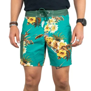 Brixton - Shorts - Classic Trunk 17" - Grön