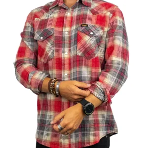 Wrangler - Skjorta - Western Shirt Chili Pepper - Röd