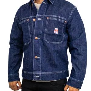 Wrangler - Jeansjacka - LS Overshirt Indigo Nep - Blå