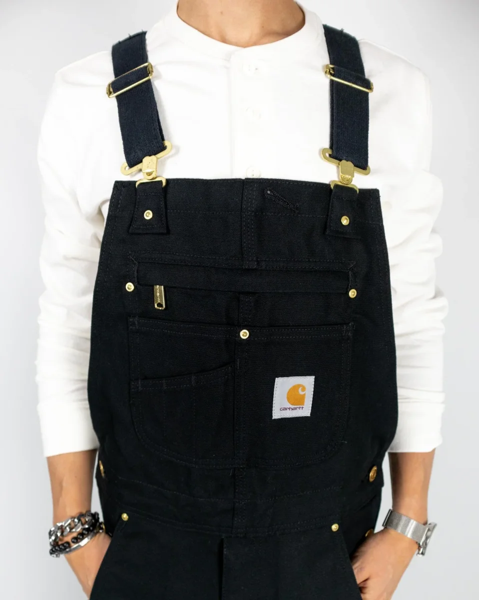 Carhartt Workwear - Hänglsebyxor - Bib Overall - Svart - Bild 7