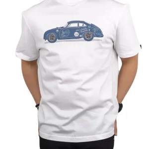 Deus Ex Machina - T-Shirt - Porsche 356 - Vit