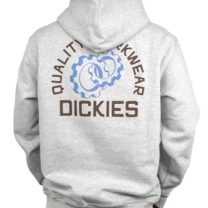 Dickies - Hoodie - Payson - Kugghjul - Grå