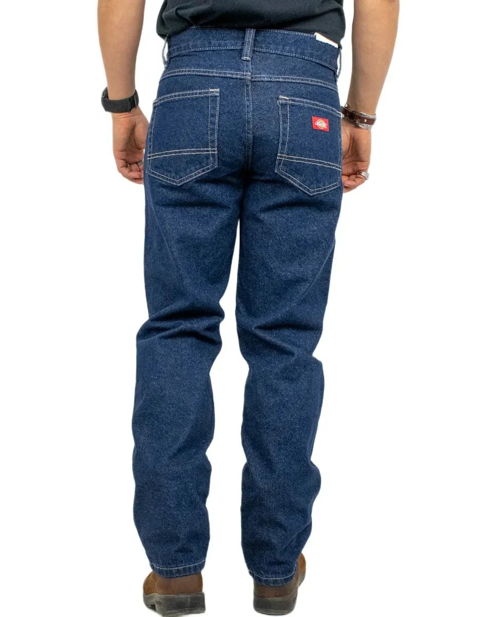 Dickies - Jeans - 983 Regular Straight - Rinsed Blå - Bild 3