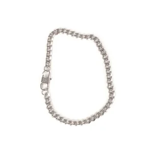 Jernhest - Armband Kubansk Länk Silver - Leif