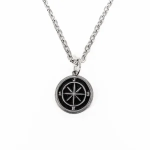 Jernhest - Compass - Hängsmycke Kompass