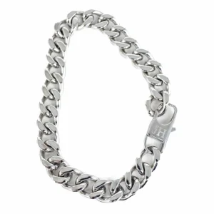 Jernhest - Putte Silver - Armband Pansarlänk