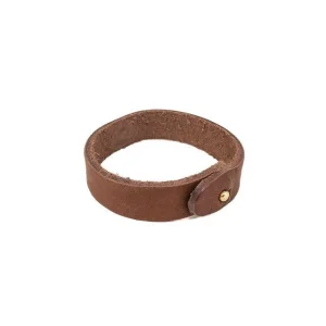 Pike Brothers - Läderarmband - 1967 logo - Brun