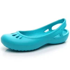 Slingback-ballerinaskor i gelé för dam