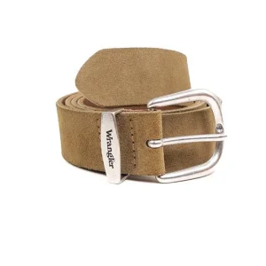 Wrangler - Easy Belt - Bälte Brun Suede