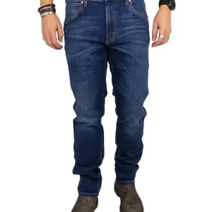 Wrangler - Jeans - Greensboro For real - Blå